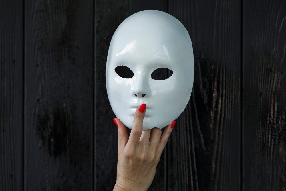 2019 Mask With Fingers Holding - Joy Dunlap | Writer | Speaker