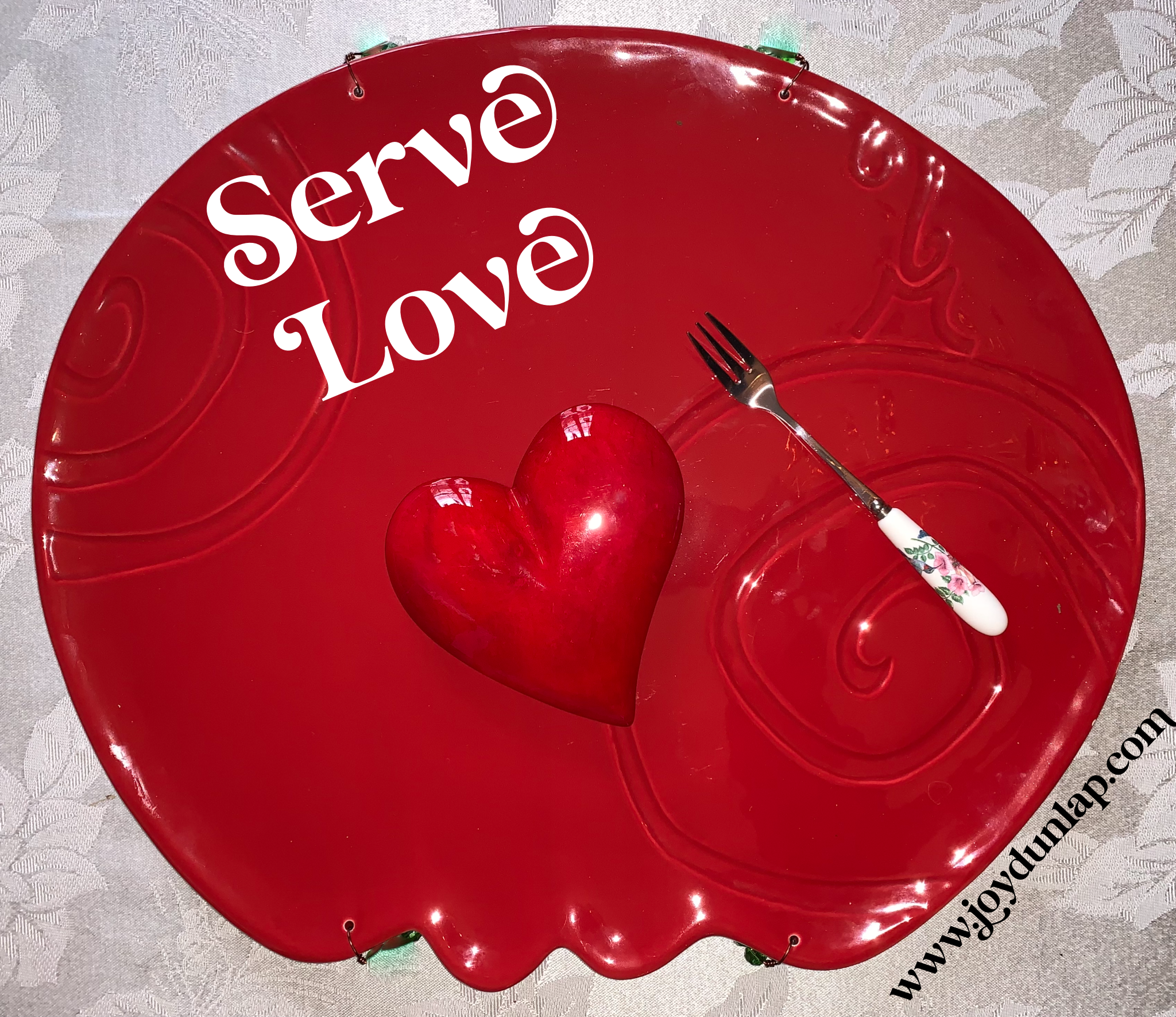 Serve love with words of kindness, compassion and gratitude