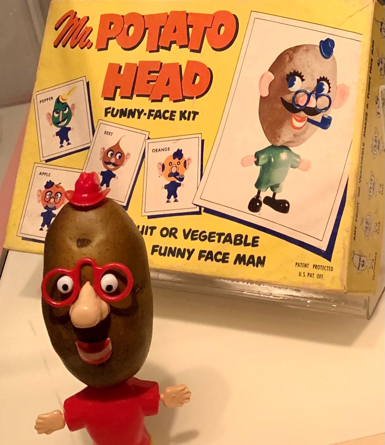 Mr. Potato Head Birthday and How We Use Body Parts